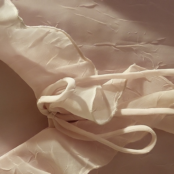 Pink Ruffled Blouse - Picture 1 of 5